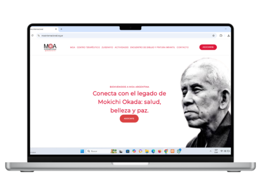 Sitio web diseñado para Moa Internacional